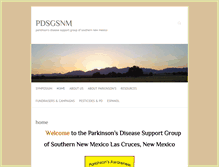 Tablet Screenshot of pdsgsnm.org